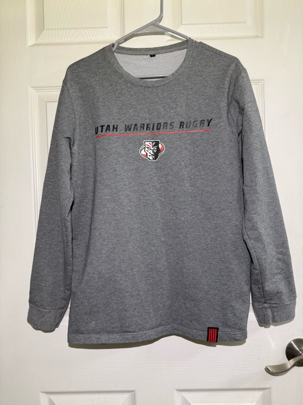 Utah Warriors Rugby Grey Crewneck Sweatshirt